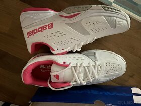 Dámské nové tenisové boty Babolat SFX Women bílo růžové - 2