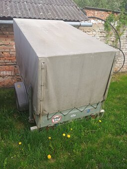 Přívěsný vozík 750kg s plachtou - 2