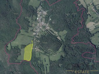 Prodej podílu 9 985 m2 na pozemcích v k.ú. Nová Ves - 2