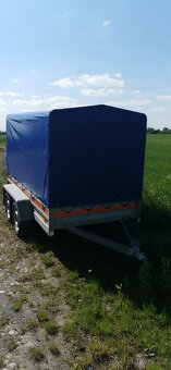 Přívěs do 750kg 265 x 125 1.majitel - 2