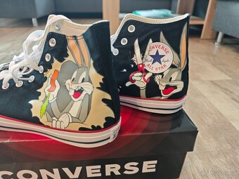 NOVÉ PÁNSKÉ TENISKY CONVERSE - LIMITOVANÁ EDICE BUGS BUNNY. - 2