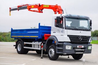 TŘÍSTRANNÝ SKLÁPĚČ + HYDRAULICKÁ RUKA MERCEDES AXOR 18T EU4 - 2