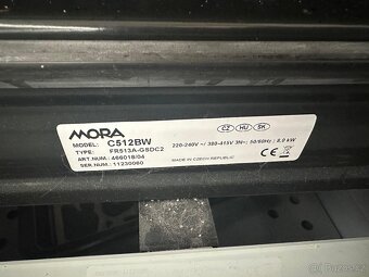 Sporák Mora C512bw - 2