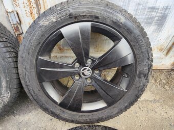 17"zimní alu sada Triton 5x112 origo Škoda Superb 3 Passat  - 2