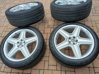 Originál kola Mercedes AMG 21:GL,ML,R +letni pneu - 2