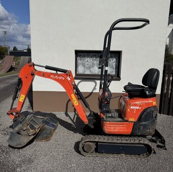 Minibagr kubota K008-3 ne u10.yanmar.takeuchi - 2