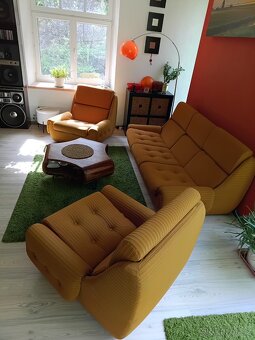 Retro sedací souprava JITONA ČSSR 70.léta - 2
