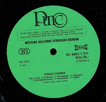 visací zámek - 1. vinyl - Punc - 2