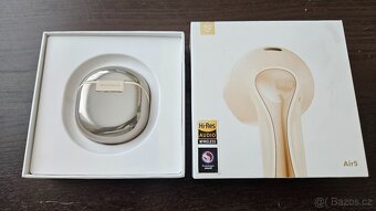 Bezdrátová sluchátka Soundpeats Air 5 Cream Gold s ANC - 2
