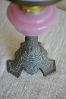 Starožitná petrolejová lampa - 2
