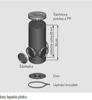 Drenážní revizní šachta DN 315/200 Opti-Control FRÄNKISCHE - 2