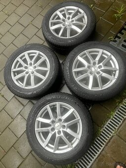 Prodám sadu zimních pneu na alu 225/55 R16 - 2