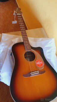 Elektroakustická kytara FENDER Player. - 2