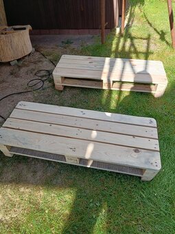 Konferenční stolek - paletový - 2