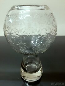 Váza /hutní sklo - 2