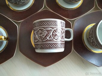 Sada 6 hrnečků s podšálky SOPHIA - 2