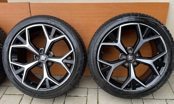 SEAT ATECA orig. alu disky 5x112 8jx19 ET 45 225 45 R19 Zimn - 2