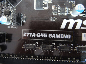 Základní deska MSI Z77A - G45 GAMING LGA 1155 - 2