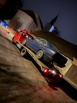 BMW E34 524TD sedan Azev - krasný stav - 2
