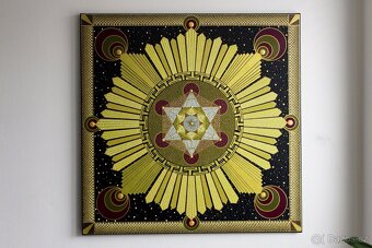 Mezi Vesmírem a Zemí 80x80 cm - 2