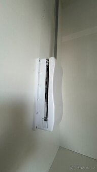 Sklopná šatní tyč 690-920 mm bílá/chrom - - 2
