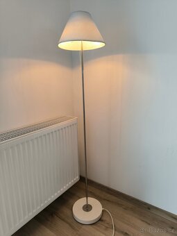 Retro podlahová, stojací lampa - Brusel 60. léta - 2