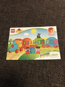 duplo 10847 vláček s čísly - 2