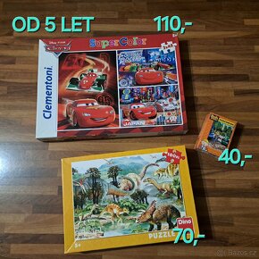 Puzzle pro děti od 3, 4, 5, 6, 7 let, cena vždy na fotce - 2