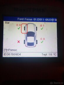 Snímače tlaku pneumatik (senzory) Ford - 2