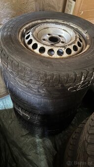 VW T5 kola 16’ sada + zimní pneu Nokian - 2