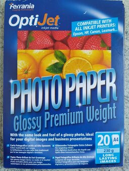 Fotopapíry pro inkoustový tisk A4, A3, A3+ - 2