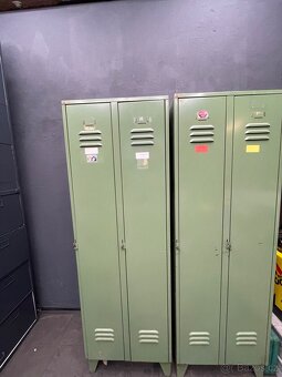 Plechové šatní skříně - POSLEDNÍ DOSTUPNÉ KUSY - 2