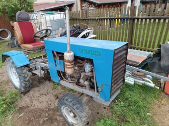 Malotraktor domácí výroby - 2