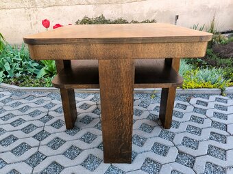 Starožitný Art Deco konferenční stolek - 30. léta - 2