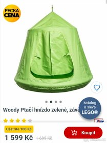 WOODY Ptačí hnízdo-zelené - 2