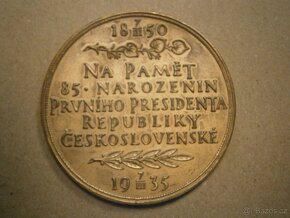 Masaryk plaketa - 2
