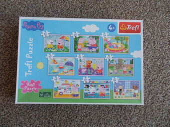 Puzzle 9 v 1 prasátko Peppa - 2