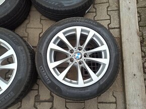 Alu kola 5 x 120, zimní pneu 225/55/17 - 2