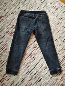Dětské džíny joggers 146 - 2