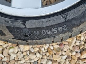 Zimní kola , alu kola 17" ,205/50R17 Škoda, VW,Audi, Seat - 2