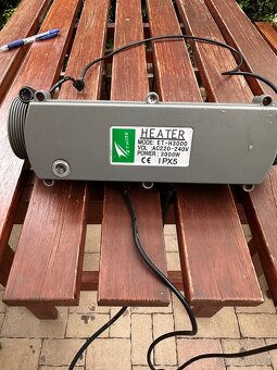 elektrický ohřívač Ethink, model ET-H3000 - 2