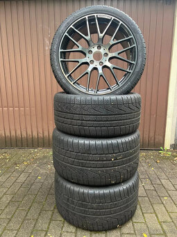 Kompletní kola Mercedes AMG GT, zimní kola, litá kola 19 + 2 - 2