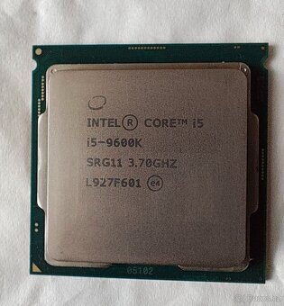 Intel Core i5 9600K (5.2GHz) - socket 1151 - 2