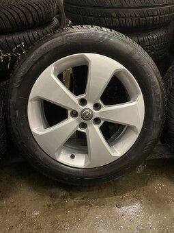 5x105 R17 7J ET38 Opel Mokka + 215/60 R17 96H Zimné - 2