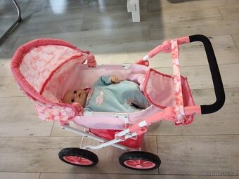 Kočárek na panenky babyborn - 2