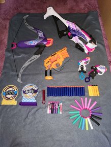 Zbraně nerf rebelle, nerf doomlands, naboje, terče - 2
