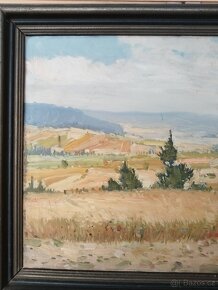 obraz PODHORSKÁ KRAJINA, olej, Josef Fiala - 2