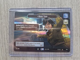 Star Wars Unlimited JTLC sběratelské kartičky - 2