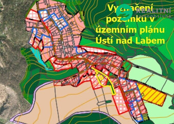 Pozemek 4474m2 pro rodinné sídlo v Ústí nad Labem - 2