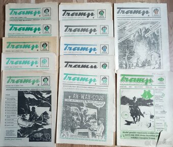Časopisy Tramp 1996, 1991,1971, 1995, 1991, 1998. - 2